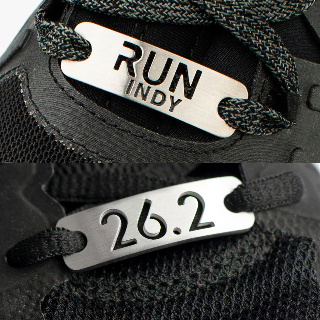 RUN INDY + 26.2 Shoe Tag Bundle