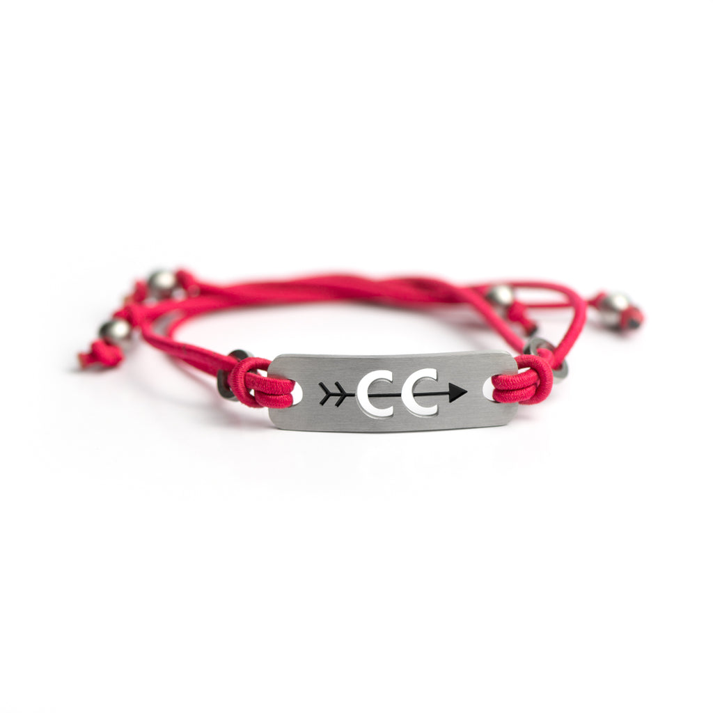 Cross Country Adjustable Stretch Bracelet, Cross Country Runner Gift
