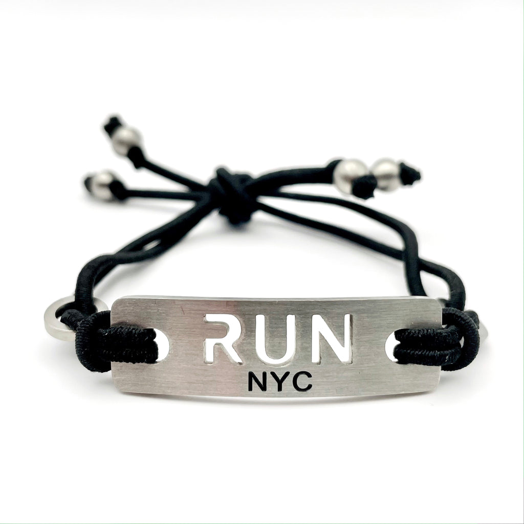 Run New York City Adjustable Bracelet, NYC gift, New York City Marathon Gift