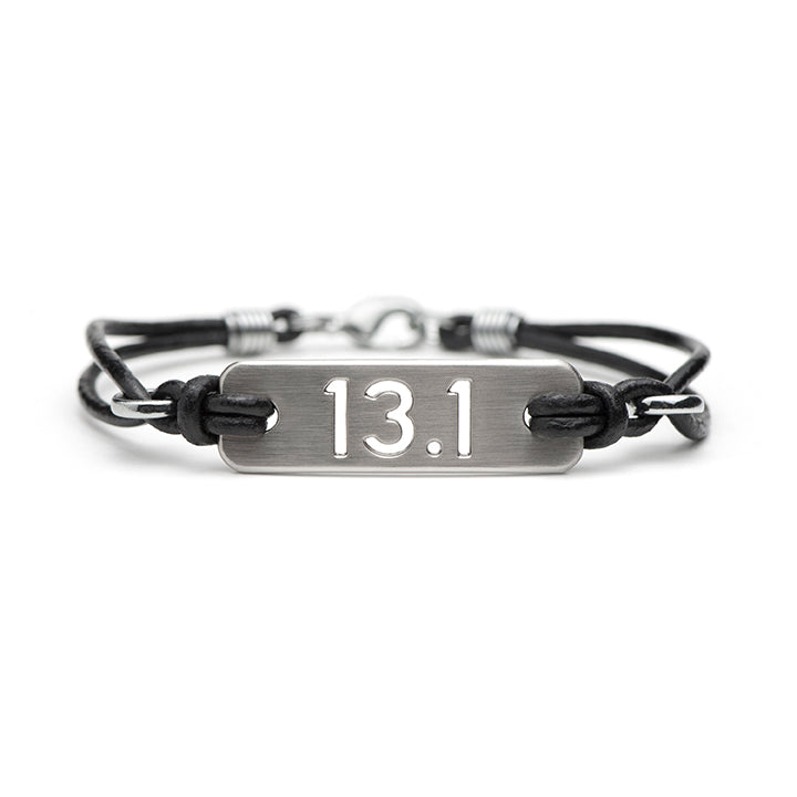 13.1 Half Marathon Running Bracelet - ATHLETE INSPIRED Running jewelry, run bracelet