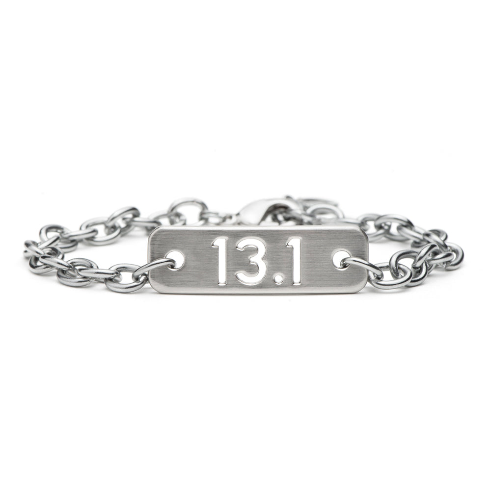 13.1 Half Marathon Running Bracelet - ATHLETE INSPIRED Running jewelry, run bracelet