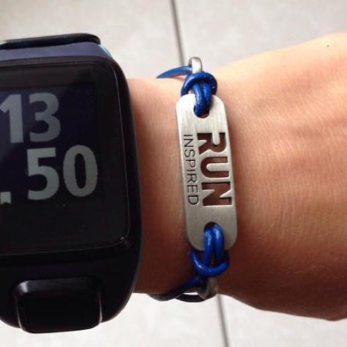 RUN INSPIRED Bracelet - ATHLETE INSPIRED - running bracelet, running jewelry