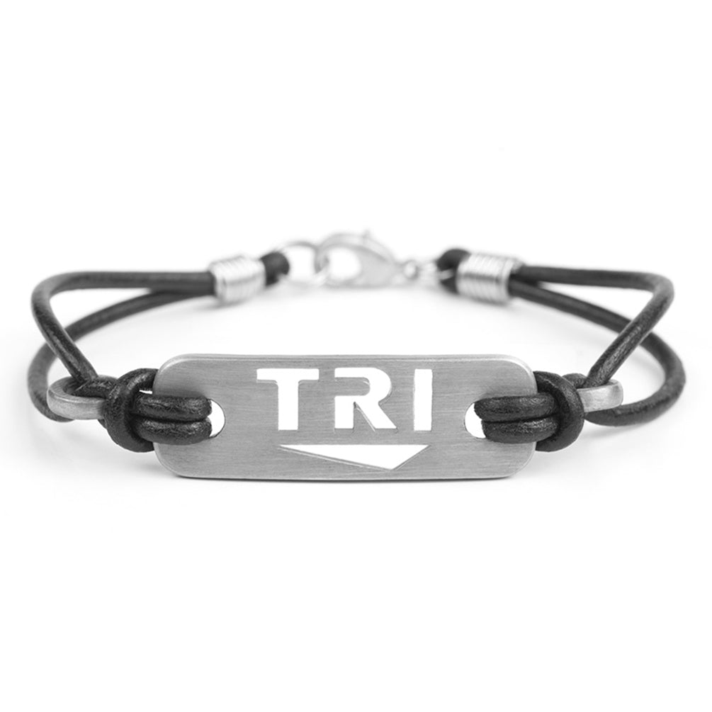 TRI triathlon bracelet - ATHLETE INSPIRED - triathlon jewelry, tri jewelry