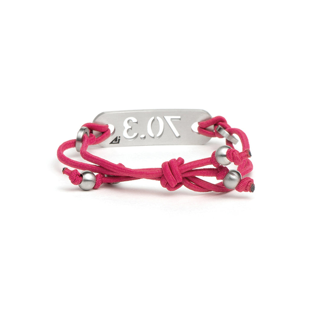 70.3 Half Iron Distance Adjustable Stretch Bracelet