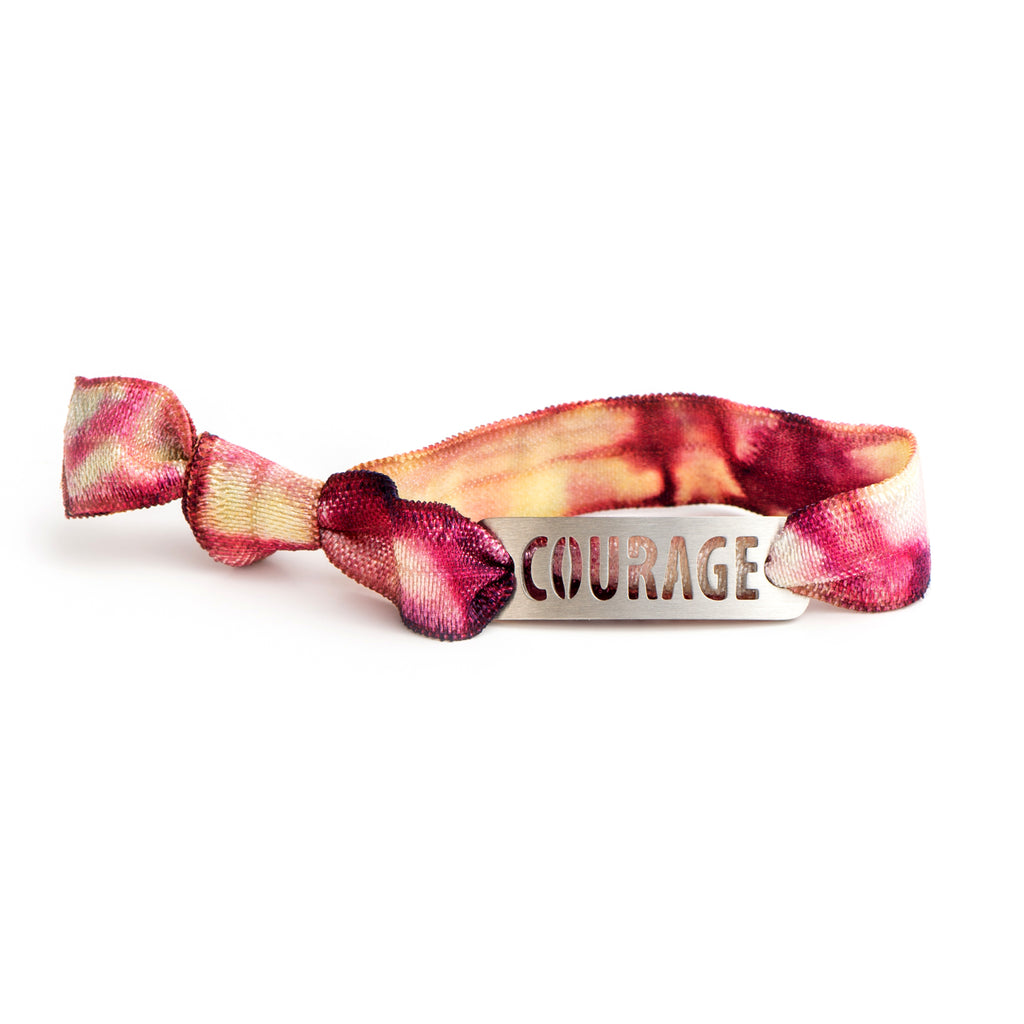 Tie Dye INSPIRATIONAL Stretchy Bracelet