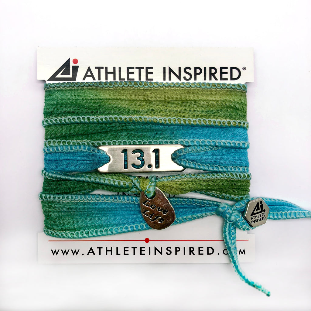 ATHLETE INSPIRED ® 13.1 Half Marathon Wrap Running Bracelet