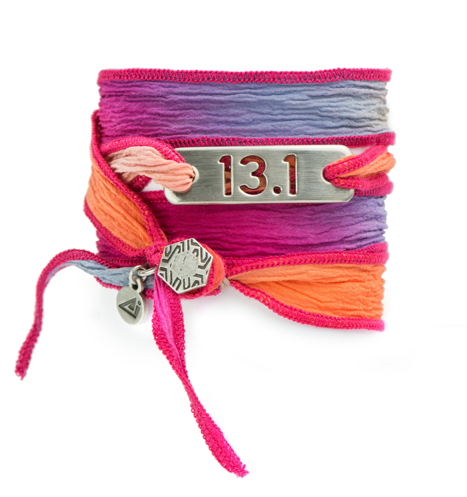 ATHLETE INSPIRED ® 13.1 Half Marathon Wrap Running Bracelet