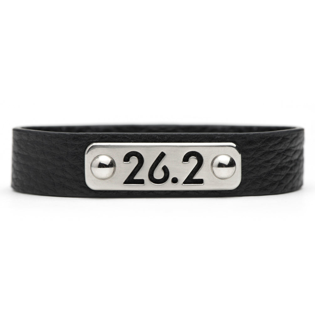 26.2 Marathon Running Bracelet Wristband - ATHLETE INSPIRED running jewelry