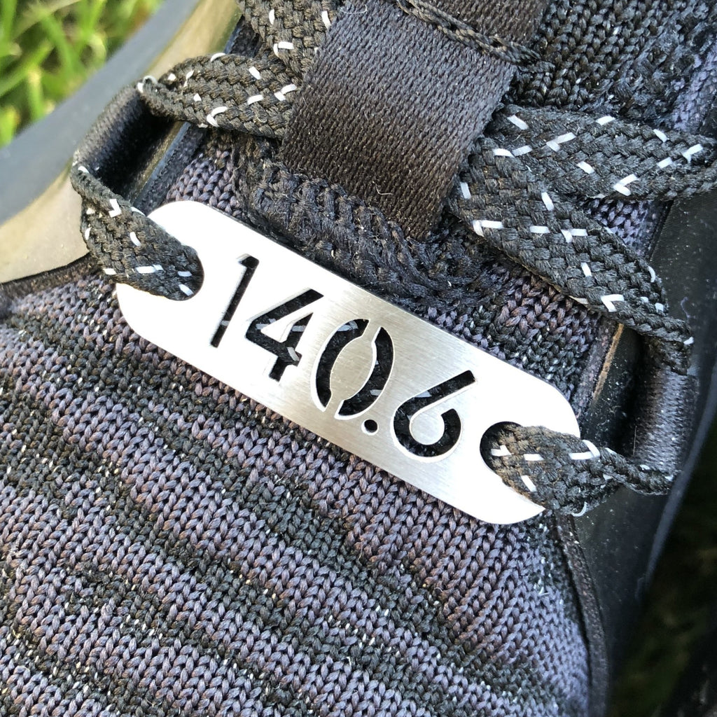 140.6 Iron Distance Triathlon Shoe Tag