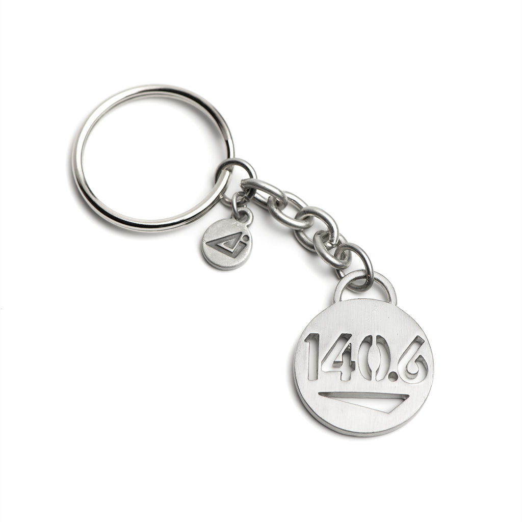 ATHLETE INSPIRED ® 140.6 Iron Distance Key Chain