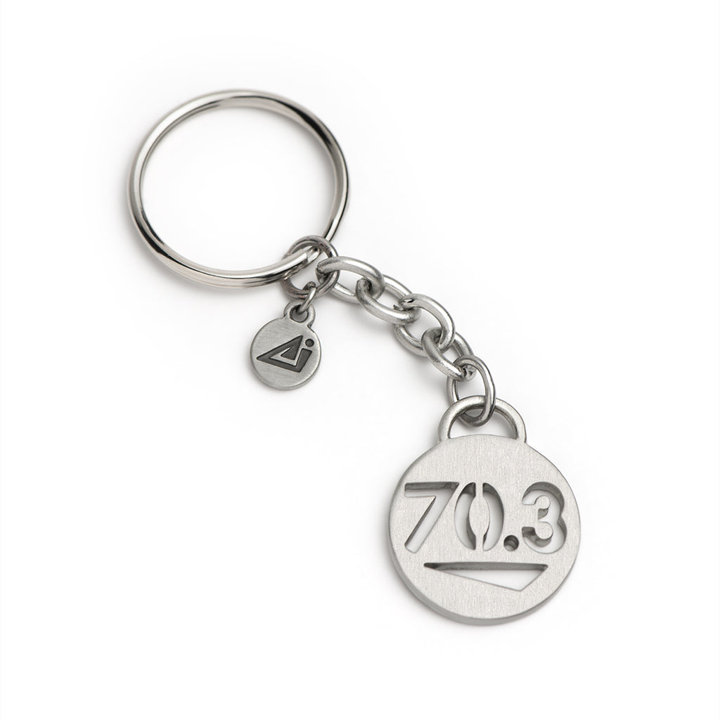 ATHLETE INSPIRED ® 70.3 Triathlon Keychain