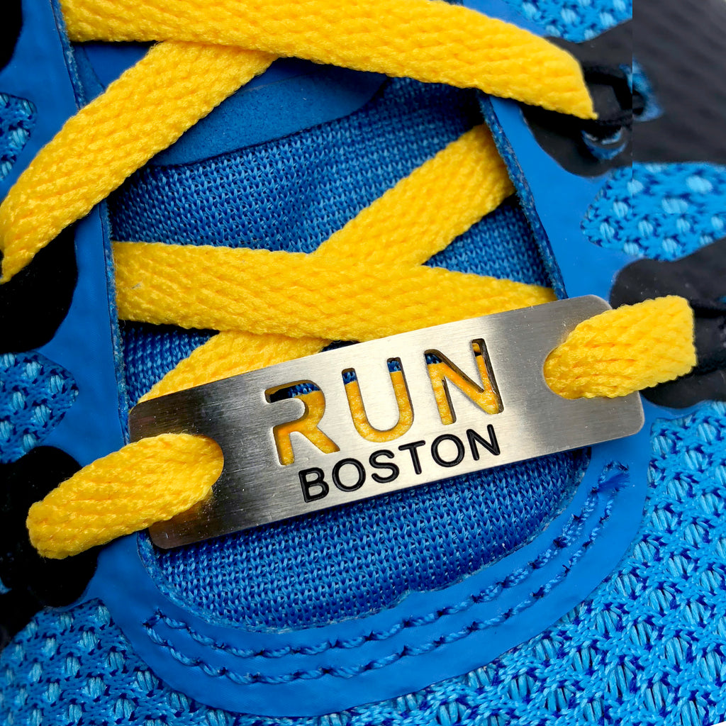 boston marathon shoe tag, unicorn inspired shoe charm for running marathon or marathon training boston