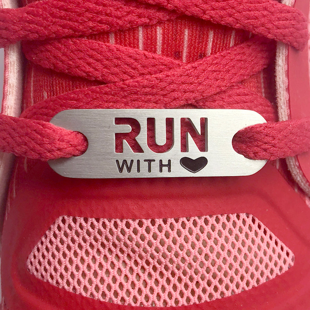 RUN with HEART & 13.1 Half Marathon Shoe Tag Bundle