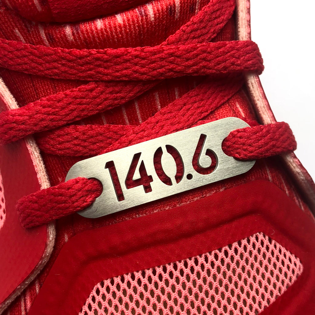 Ironman Triathlon 140.6 Shoe Tag - ATHLETE INSPIRED