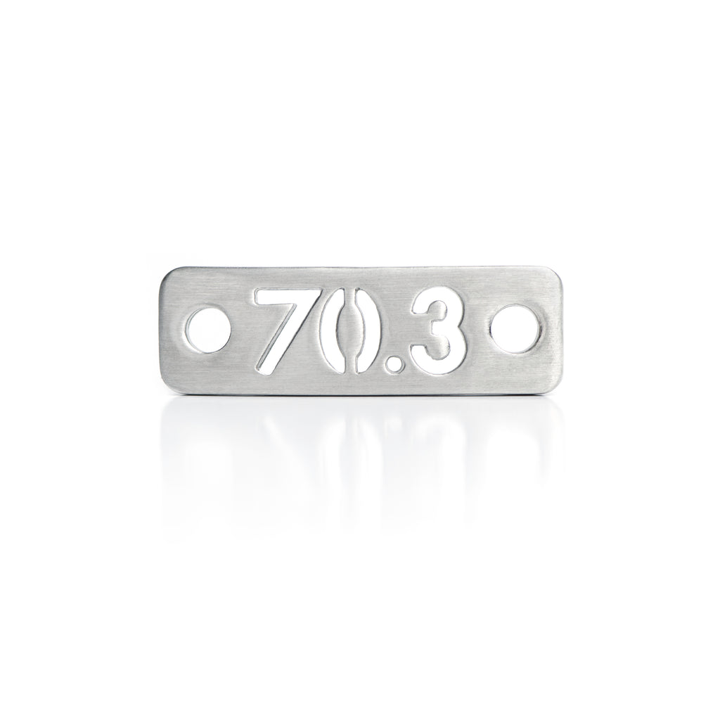 ATHLETE INSPIRED ®  70.3 Triathlon Shoe Tag 