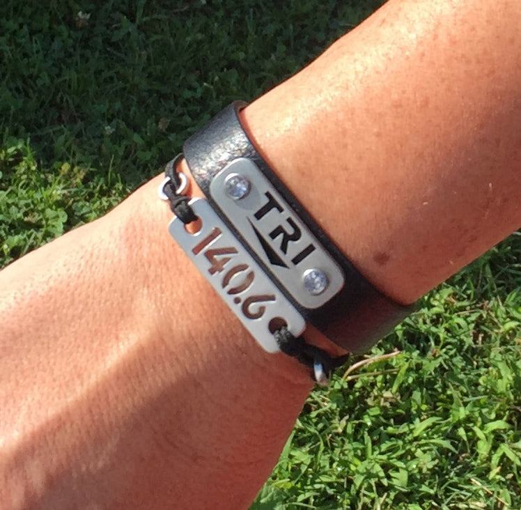 140.6 Ironman Triathlon Bracelet - ATHLETE INSPIRED Triathlon jewelry